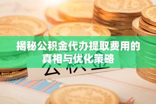 乌恰揭秘公积金代办提取费用的真相与优化策略